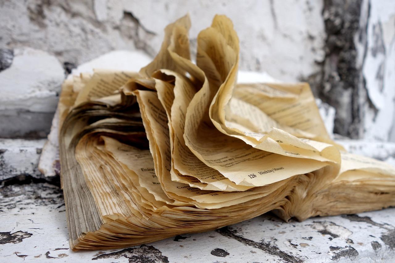 Oud papier in Amsterdam