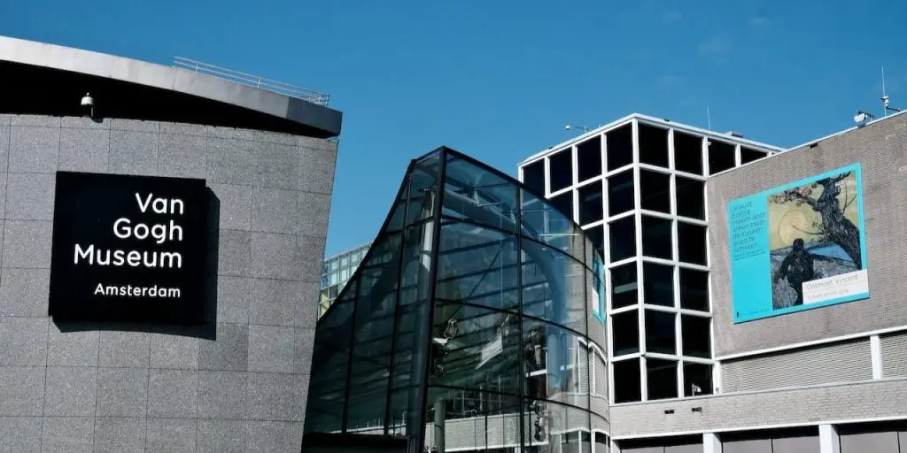 Van Gogh museum, in Amsterdam
