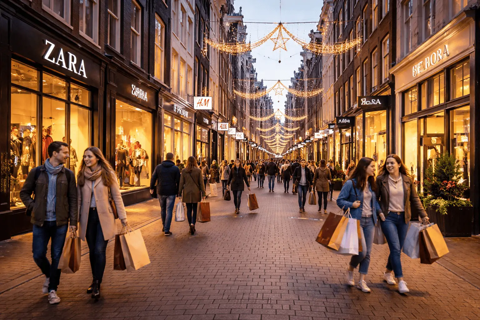 Winkelen in Amsterdam