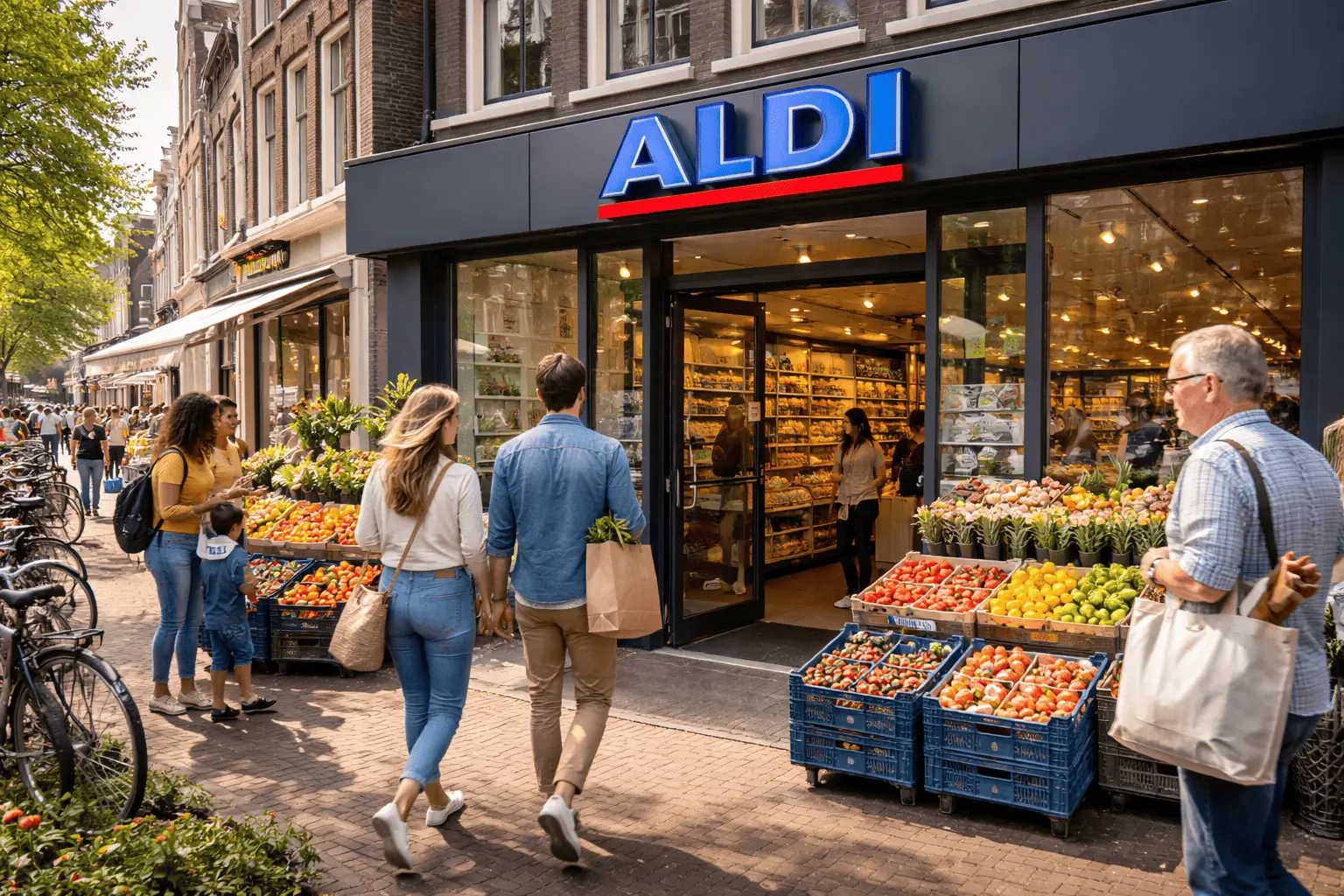 Aldi in Amsterdam
